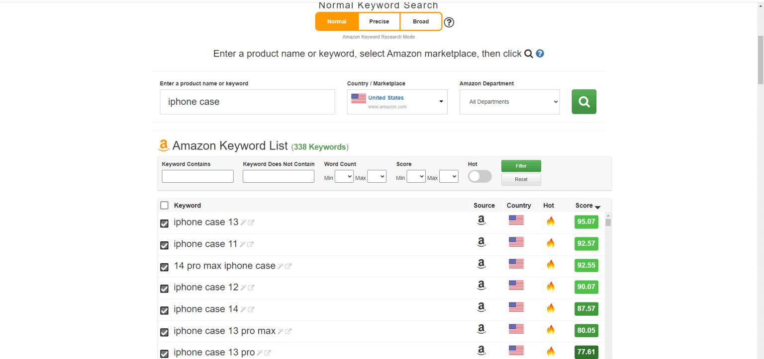 Best Free Amazon Keyword Research Tools Free Spreadsheet