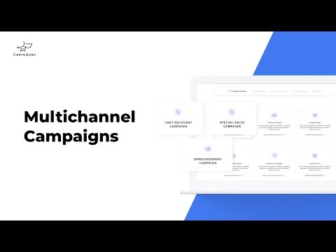 Multichannel marketing automation for e-commerce