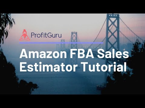 ProfitGuru | Amazon FBA Sales Estimator