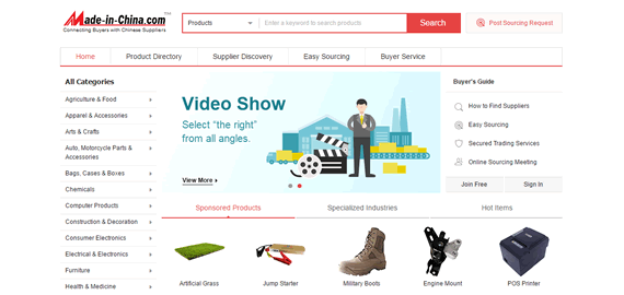 ▷ Made In China: website for Amazon Sourcing (2022)