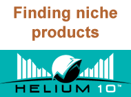 tutorial finding niche products with helium 10