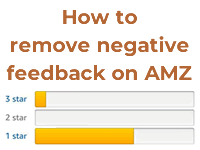 How to remove negative feedback on amazon