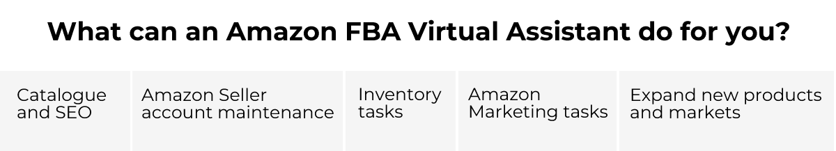 What can an Amazon FBA Virtual Assistant do for you