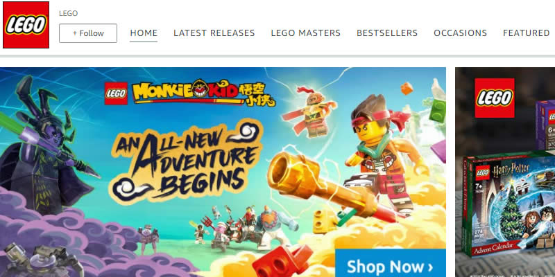 lego amazon store