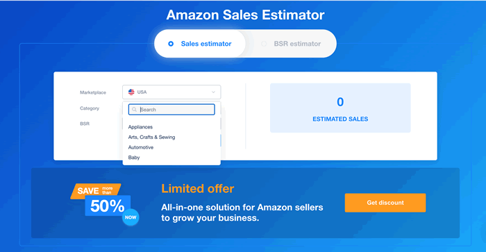 ioscout amazon sales estimator