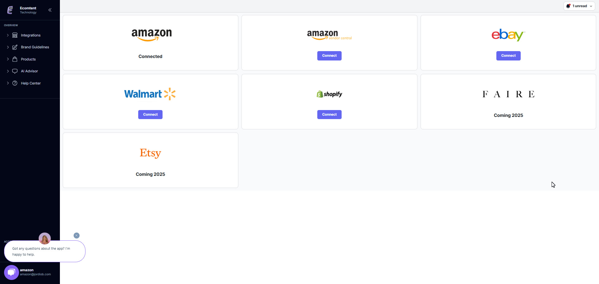 ecomtent.ai integration